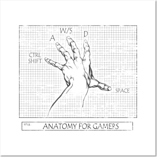 Anatomy for Gamers Posters and Art